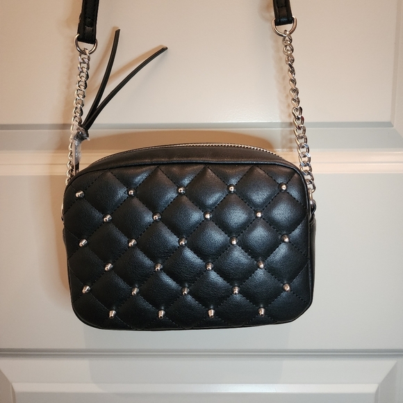 Rebecca Minkoff Quilted Studded Crossbody Bag - Picture 2 of 4